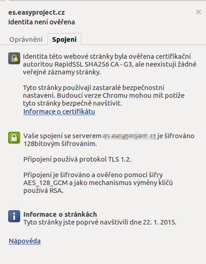 trasparenza certificato chrome trasparenza certificato chrome